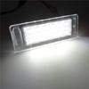 1 set Bil LED-nummerskyltsbelysning 12V Vit Passar för Chevrolet Chevy Cruze Camaro SMD3528 LED-nummerskyltslampa Canbus Bulb Kit