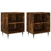 VidaXL Bedside Tables 2 Pcs Smoked Oak 40x30x50 Cm Engineered Wood 826775