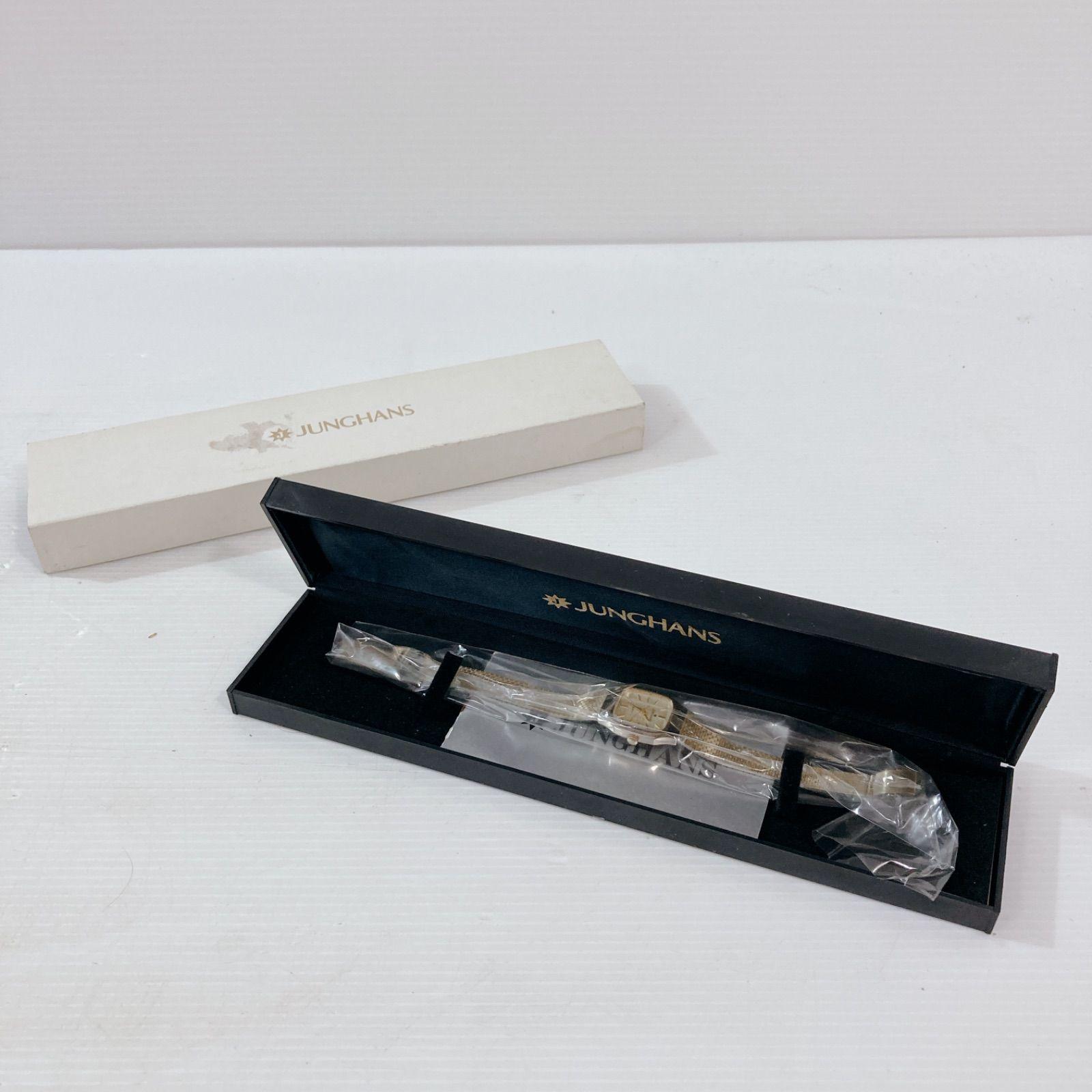 Used Super Rare JUNGHANS Dead Stock Women s Watch Gold 1990 s Unused Retro Antique Gold