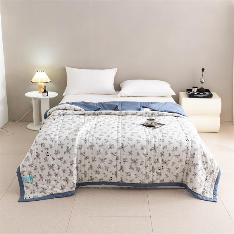 

Yuanmuxiong Panda Story Washed Cotton Summer Quilt