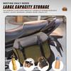 Canvas Motorcycle Bicycle Saddle Bag Panniers Motorbike Luggage Universal For Harley Honda Suzuki Kawasaki Bike MTB Tool Bags