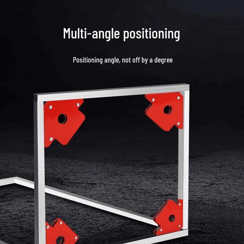 Welding Positioner with Strong Magnetic Suction for Right Angles