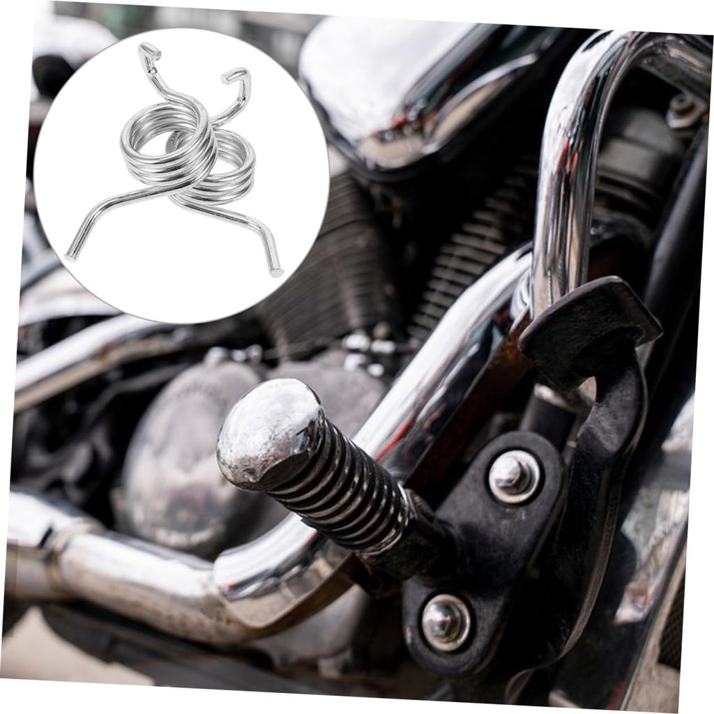 UKCOCO 4pcs Pedal Screw Pin Motorcycle Spring Motorcycle Rear Foot Peg Motorcycle Spring Pedal