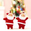 Mini Red Santa Claus Figurines Set Of Six Perfect For Festive Christmas Decorations