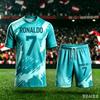 2026 Estate Nuova # 7 Cristiano Ronaldo Manica Corta Serie Colore AI Maglia da Calcio Adulti Bambini Moda Casual Set Sportivo Grande