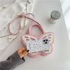 Bgas this year popular bag 2025 Mori soft girl fashion personalized design ins portable messenger small square bag pu