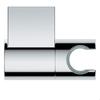 Support flexible de douche - grohe - 27055000 - orientable - métal - chromé brillant