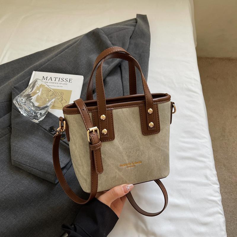 

New bag women s bucket bag summer niche design shoulder messenger bag high-end handbag