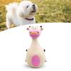 Bite Tough Squeaky Chew Toy Natural Latex Interactive Dog Play Toy  Indoor Entertainment