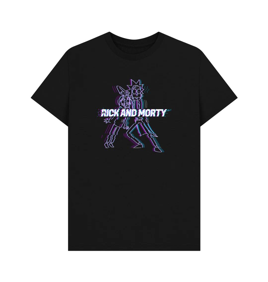 PREMIUM OFFICIAL Rick and Morty Rick and Morty 3D Unisex T-Shirt 2XL