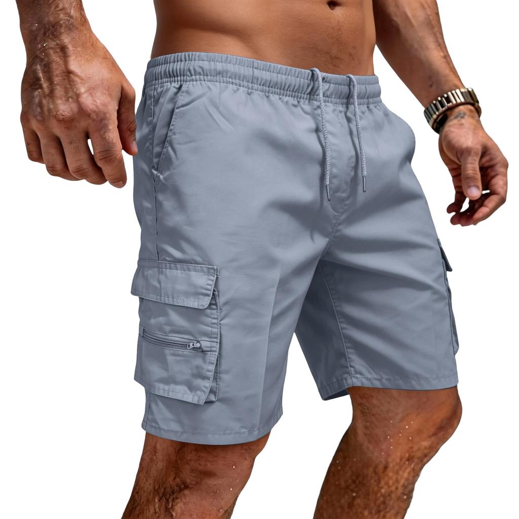 Men's Casual Stylish Lightweight Breathable Shorts - Men's Loose Multi-pocket Outdoor Sports Work Pants