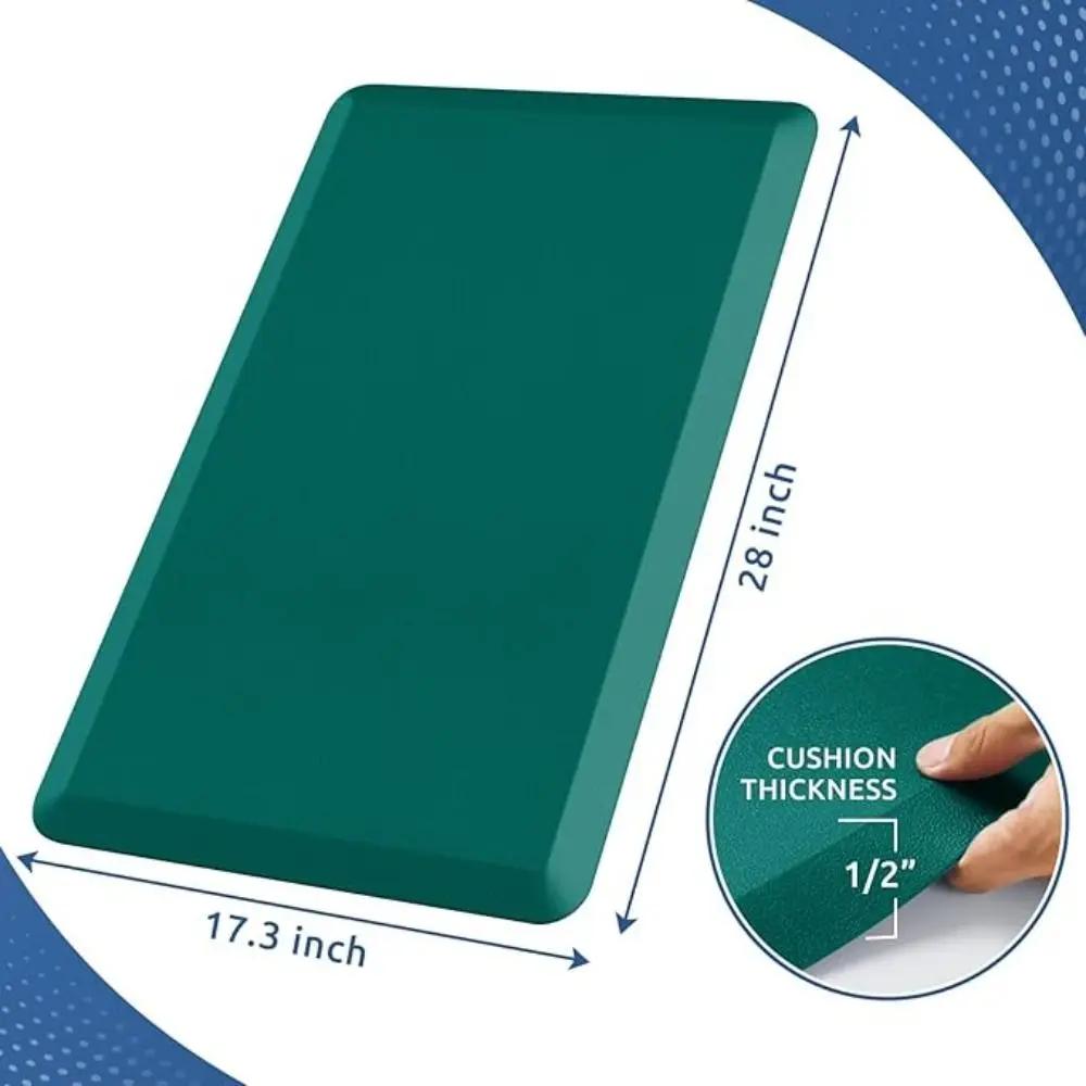 Durable Waterproof Kitchen Mat Cushioned Non-slip Anti Fatigue Mats PVC Washable Household Floor Mat Bedroom