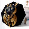 1pc Cat Pharaoh Automatic Open/close Umbrella, 8-Rib Sturdy Structure, Auto Folding/Opening, Portable Travel Umbrella for Women,083