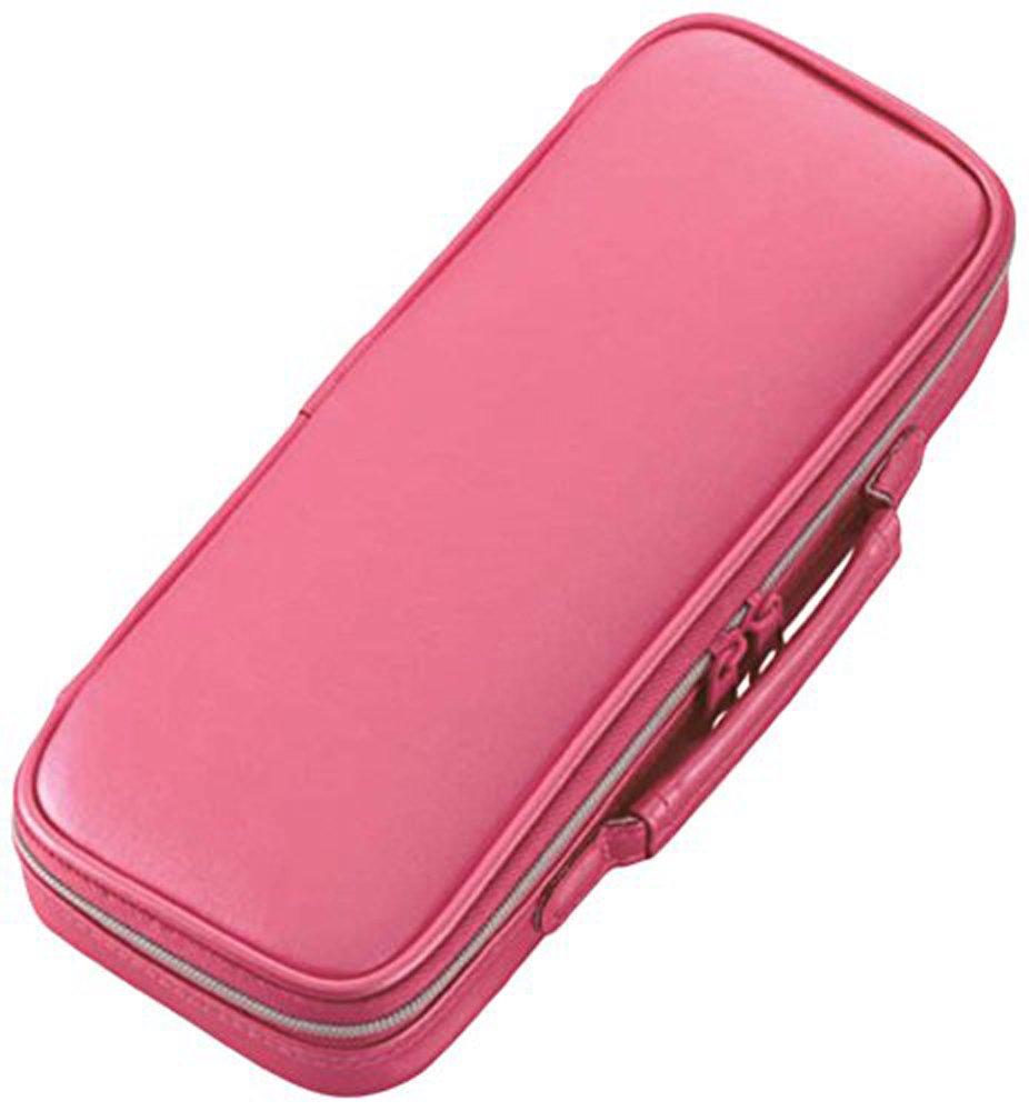 Raymay Fujii Pen Large Synthetic Pink FSB122PN Case, Capacity, Topliner, Leather,