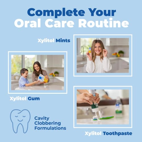 Xylitol Gum, Spearmint 50 Ct by Epic Dental