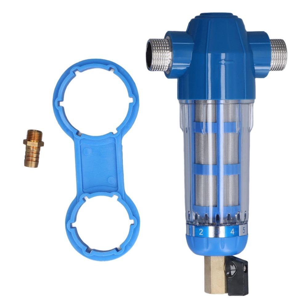 1 jeu de 3 Couvercles en Plastique Tuyau Filtre à Sédiments Tuyauterie d'Eau Alimentation en Eau de Jardin