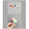Pack of 8 Colorful Small Resin Balloon Portable Accessory for Dollhouses Garden Creative Landscape Accent Daily Use
