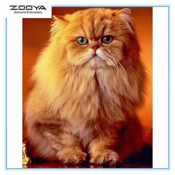 

ZOOYA DIY 3D Алмазная вышивка крестиком домашний декор мультфильм кот