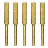 5/10Pcs Diamond Coated Cylindrical Burr 4/4.8/5.5mm Chainsaw Sharpener Stone File Chain Saw Sharpening Carving Grinding Tools