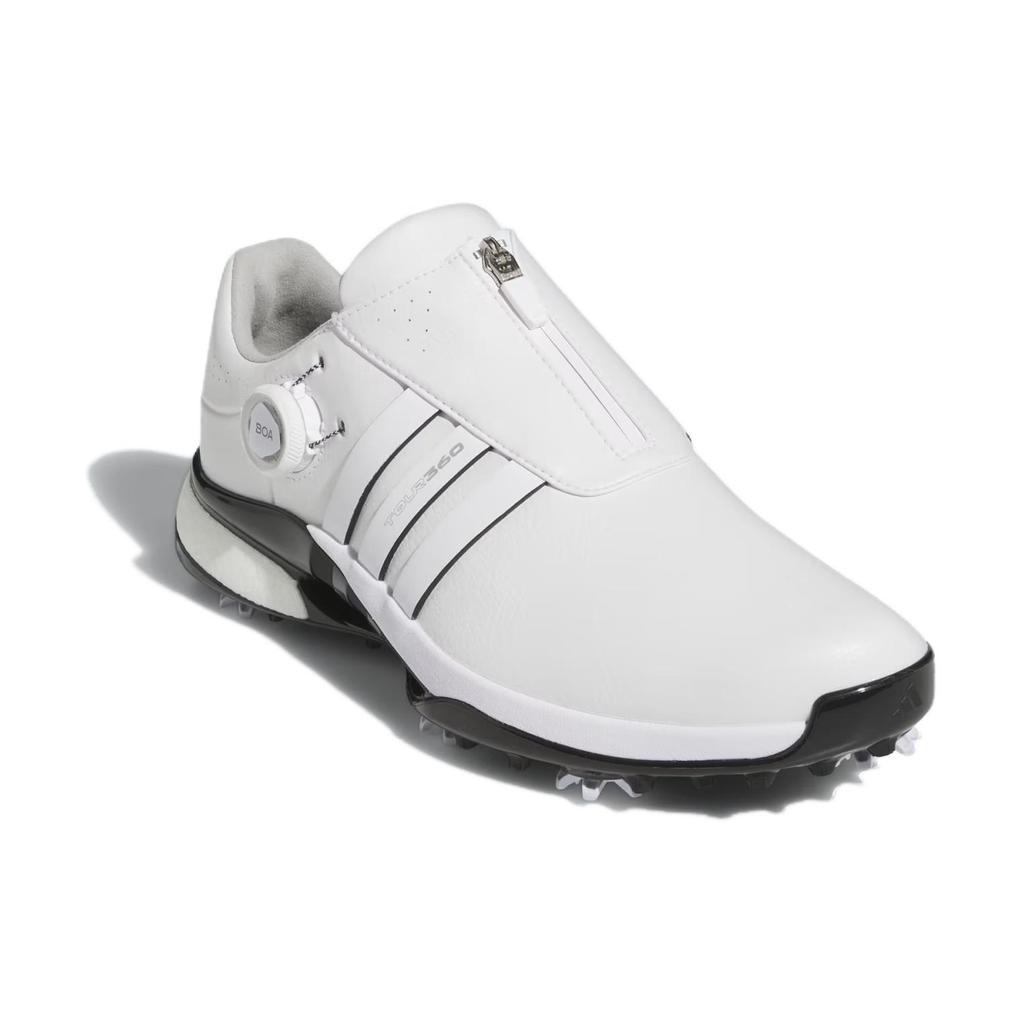 New Adidas Tour360 24 Boa Boost Cushioning Wear Resistant Low Top Golf Shoes Men's White IF0252