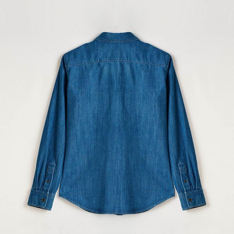 Bcbg Classic Denim Blouse B4s2b423