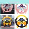 Multifunctional Driving Simulator Steering Wheel For Kids With Interactive Features And Bright Lights