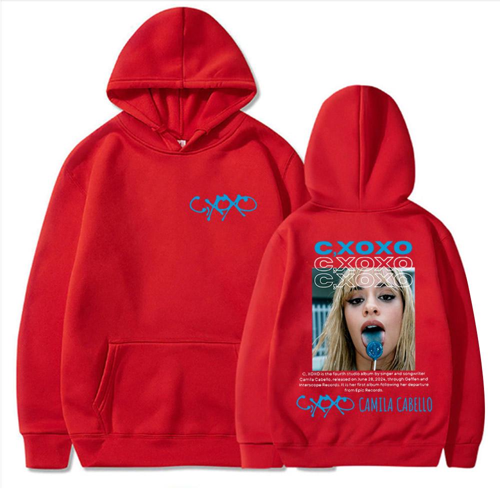 Camila Cabello New Album C XOXO Hoodie Men Women Clothing Vintage Aesthetic Hoodie Unisex S