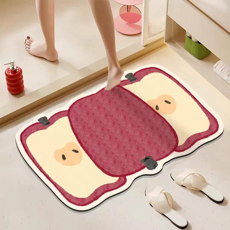 Bathroom absorbent diatom mud toilet doormat toilet toilet floor mat toilet carpet