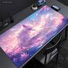 Pink Fox Large Gaming Mousepad XXL Gamer Mouse Pad Office Long Table Accessories Mouse Mat Kawaii Nine-tailed Fox Desk Mat Xxl