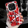 Eddie Van Halen Graphic Guitar Shockproof Phone Case for Xiaomi Redmi Note 15 14 13 12 Pro Plus 11 11S 11T 5G Cover Anti Fall Fu
