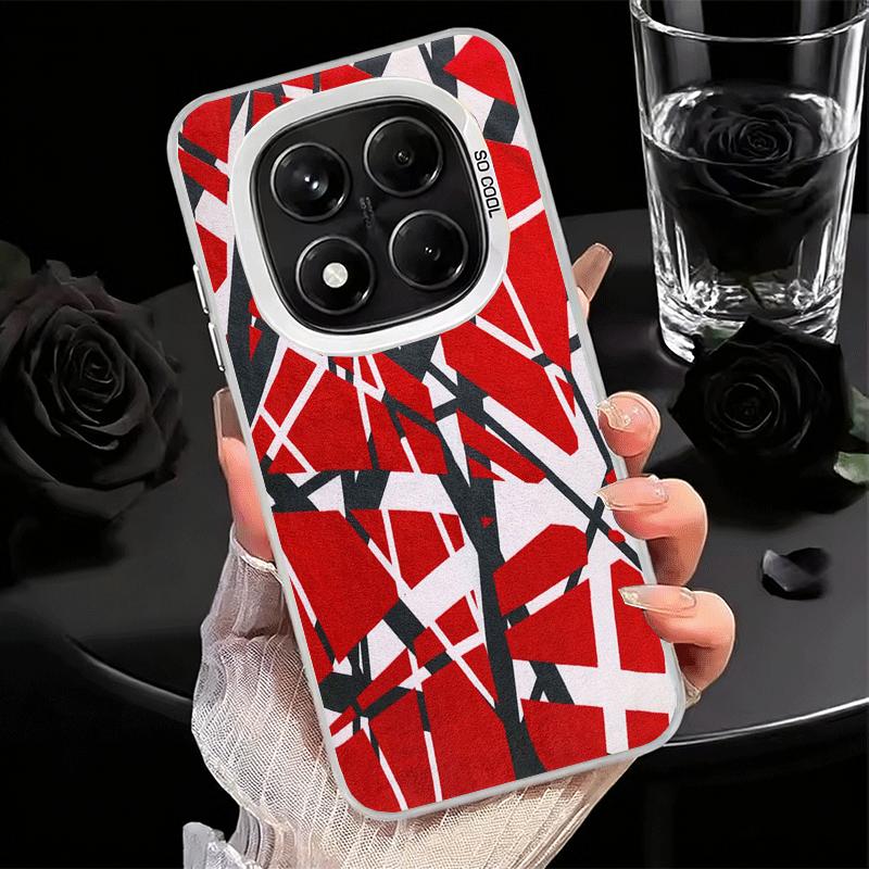 Eddie Van Halen Graphic Guitar Shockproof Phone Case for Xiaomi Redmi Note 15 14 13 12 Pro Plus 11 11S 11T 5G Cover Anti Fall Fu