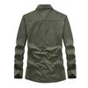 Summer Thin Long-sleeved Shirt for Men Pure Cotton Loose Casual Top Coat New Work Shirt