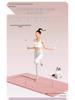 Thickened Non-Slip Silent Fitness Yoga Mat - Soundproof & Wide for Home Workouts