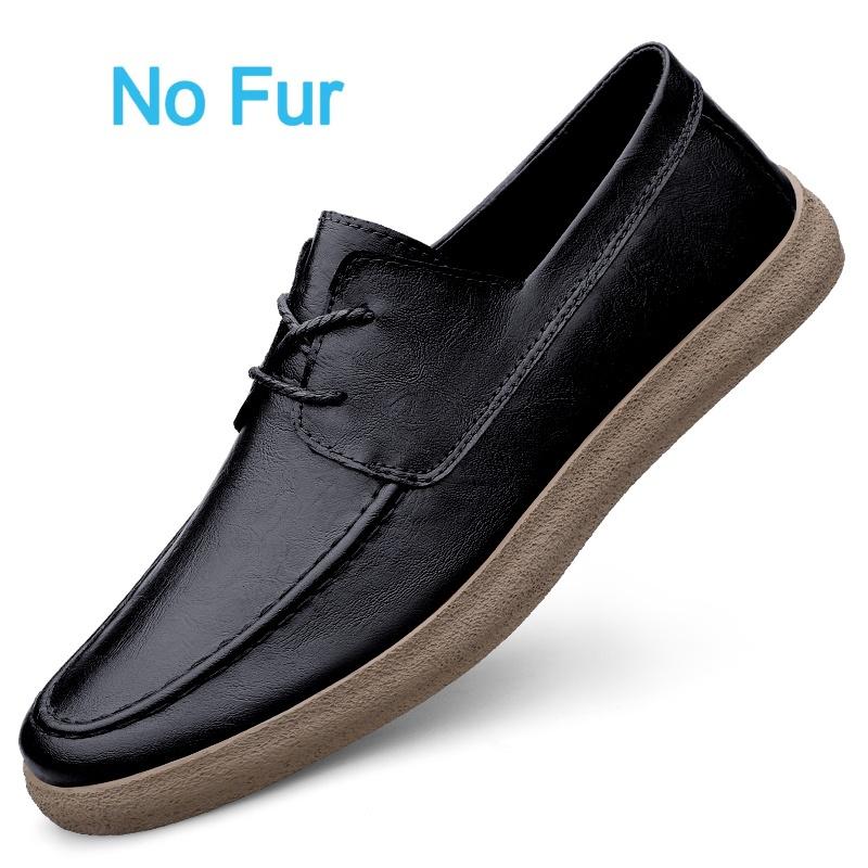 Fashion Fashion Men's Casual Leather Shoes Outdoor Flat Designer Business Casual Walking Shoes British Style Lace Up Office Oxford Shoes