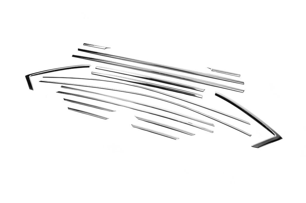 Glass Edging (stainless Steel) Upper for Opel Astra K 2016-2021