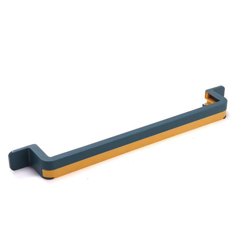 Foldable Wall-Mounted Bathroom Shoe Rack with Drainable Design