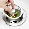 Kitchen Sink Garbage Filter Mesh Anti-block Sink Hair Food Catcher Reusable Stainless Steel Sink Drain Filter Net Easy Clean