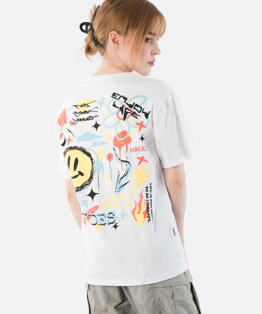 ARMEDES 20-Count Cotton Art Graphic T-Shirt (1013)