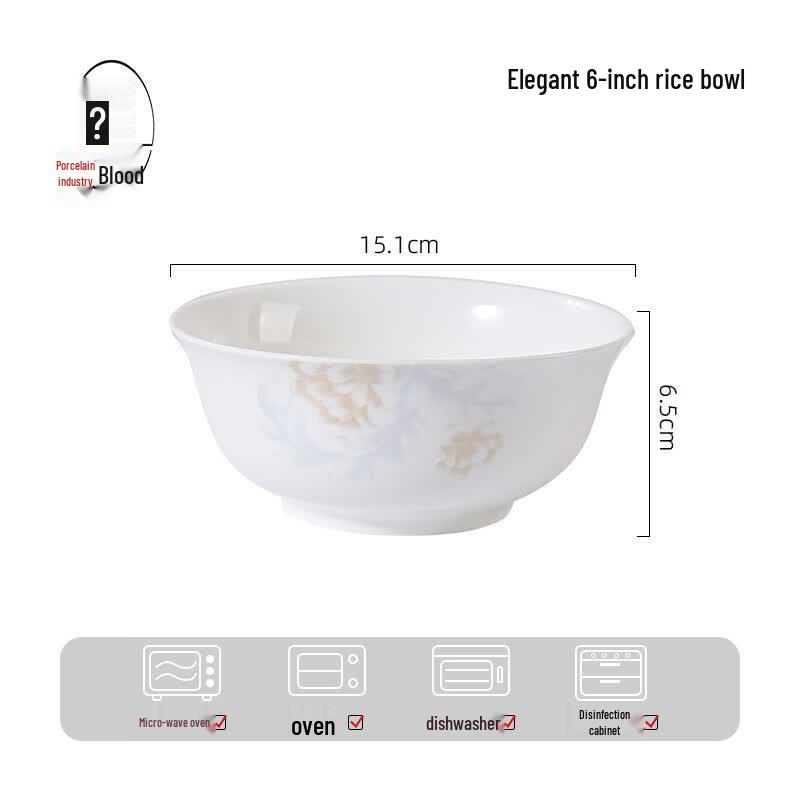 HUAIYI Gradient Ceramic Dinnerware Collection