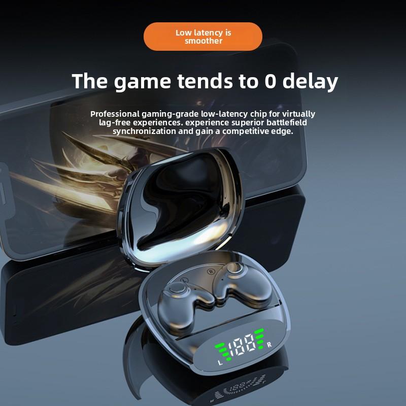 Bluetooth Headphones Are Wireless, Thin, Mini, Noise-cancelling, Digital Display, Long-lasting, High-quality, and Long-lasting Sleep Headphones