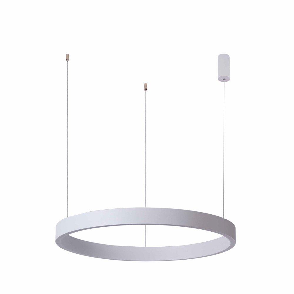Lampa Wisząca LED 40W BRASCO DOWN PND-56215-060RPP-WH-3KS4K-TRDIMM Italux
