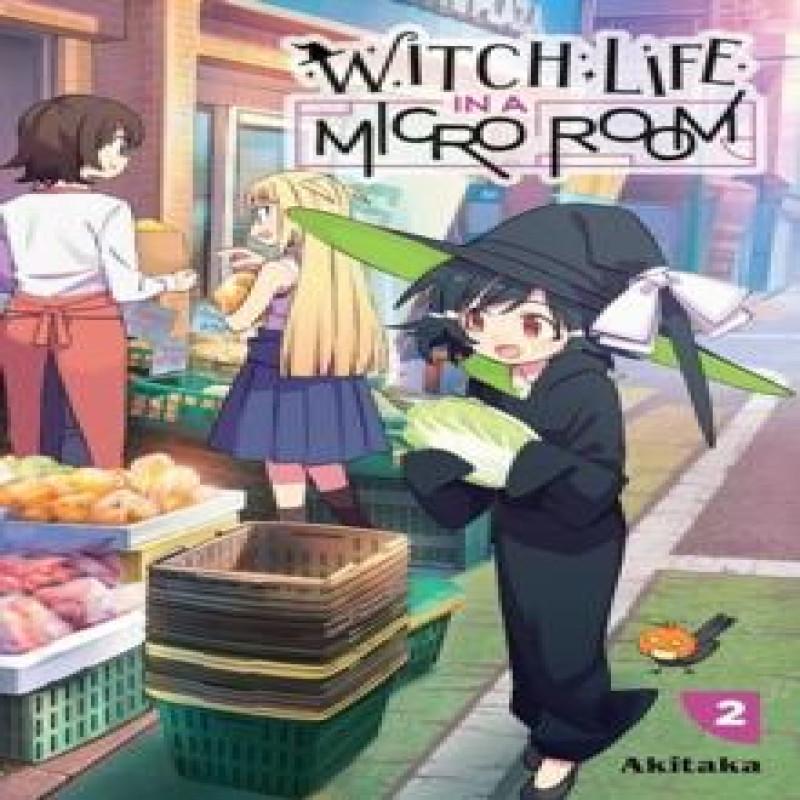 Witch Life in a Micro Room Vol. 2 by Akitaka Akitaka Paperback Book 9781975374242