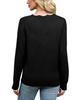 Women's Casual Solid Color Knitted Pullover Sweater - Autumn/Winter Collection