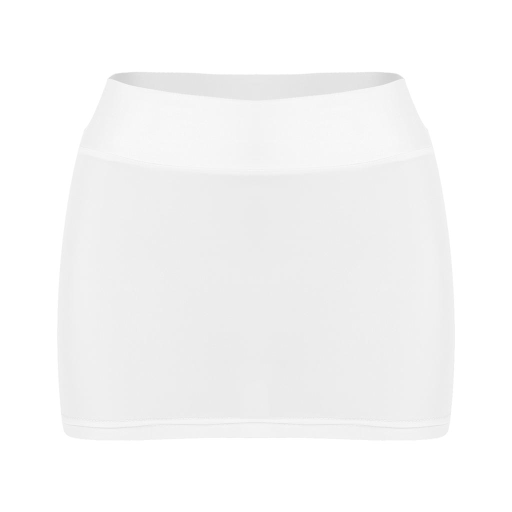 Damen Strand Überwurf Minirock Halb Transparentes Design Einfarbiger Colorblock Niedrige Taille Bleistiftrock