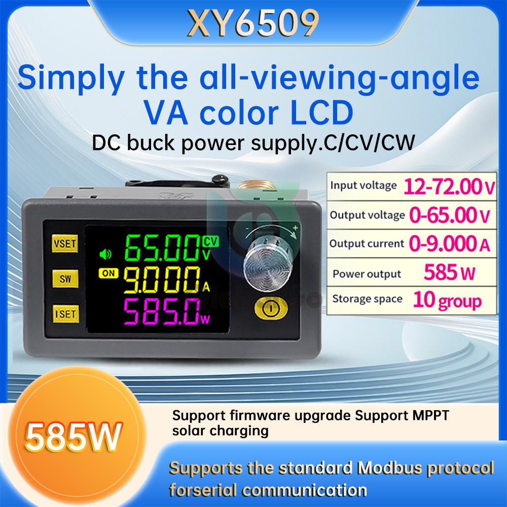 XY6506/XY6509 CNC Adjustable DC Buck Converter Power Supply Module Constant Voltage Constant Current Solar Charging Module