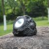 Solar Stone Lamp Rainproof Rock Design 4 LED Garden Lawn Decorative Light