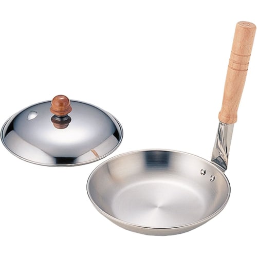 Royal Cladex Oyako Nabe (Pot for Cooking) with Vertical Pattern and Lid, HSDD-160