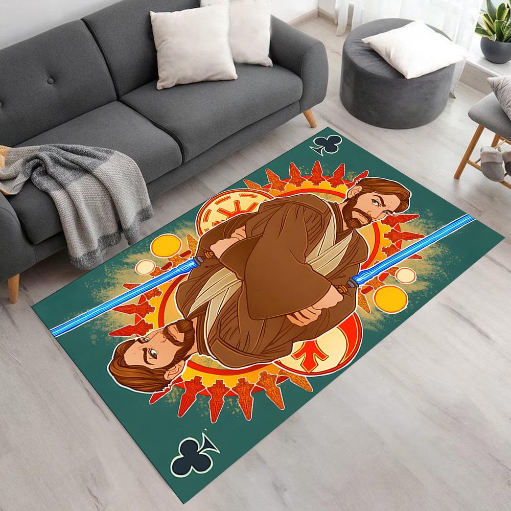 Star Wars Floor Rug Office Rug Design for Hallway Balcony Decorate room Bedrooms Antislip Carpet Office home decor Birthday Christmas Gift