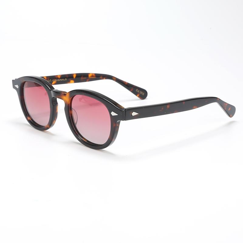 Fashion Polarized Sunglasses Men UV400 Johnny Depp Lemtosh Brand Designer Sun Glasses For Male Retro Acetate Frame Oculos