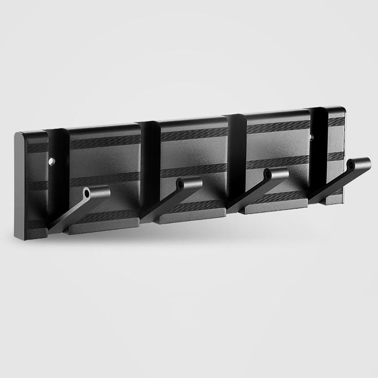 Black Nordic Decorative Wall Mounted Metal Living Room Wardrobe Clothes Hidden Wall Hook